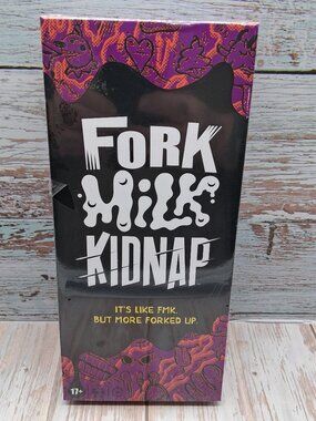 Fork Milk Kidnap Hilarious Adult Party Game New Factory Sealed